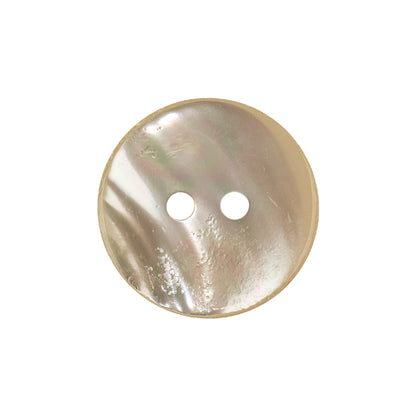Imported Mother of Pearl 2-Hole Laser Cut Shell Button - 36L/23mm