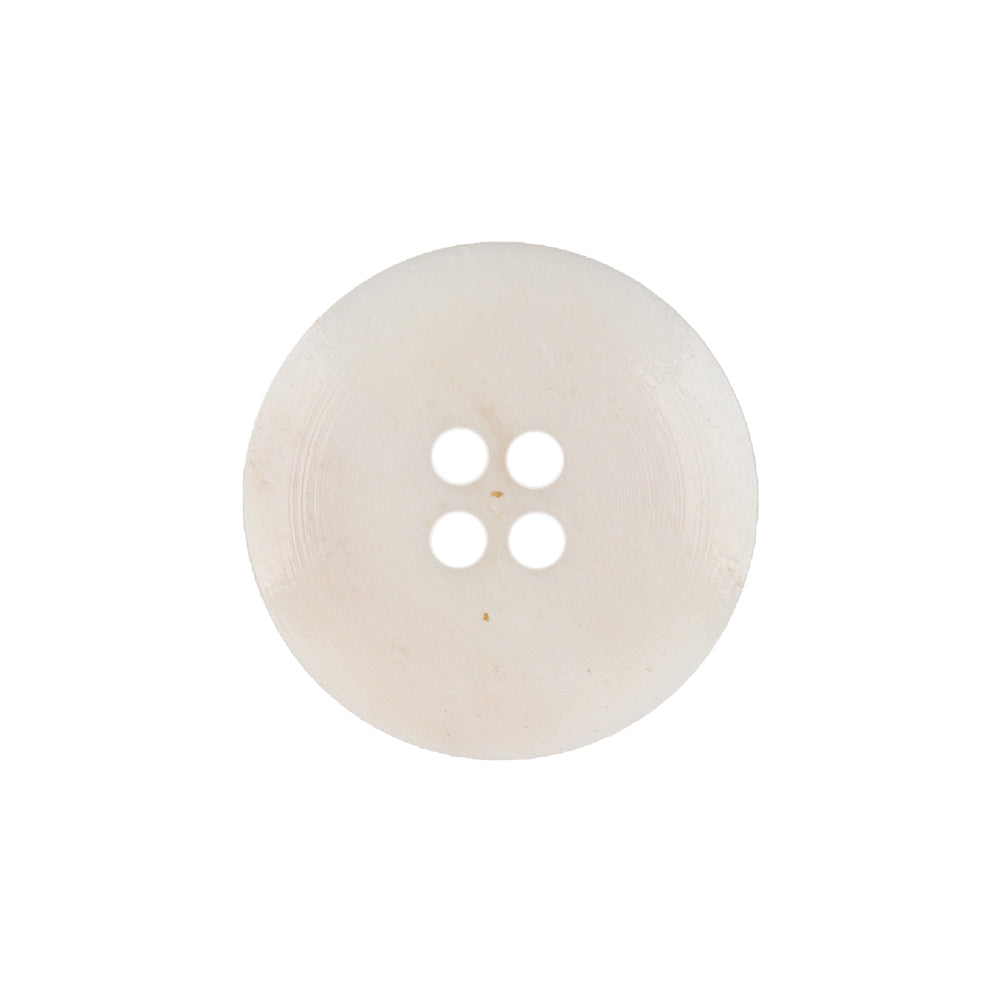 Ivory Bone Button - 34L/21.5mm Detail