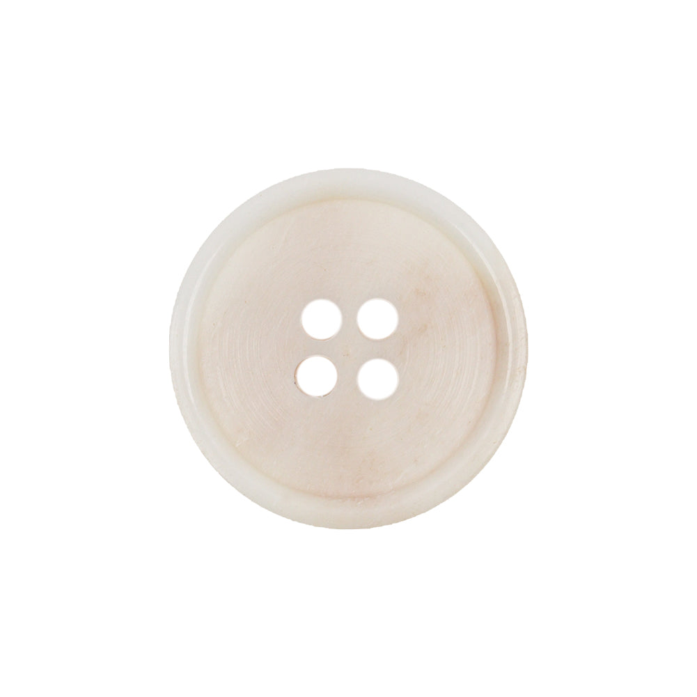 Ivory Bone Button - 34L/21.5mm
