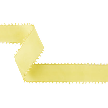 Maize Picot Edged Ribbon - 1.625"