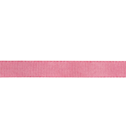Pink Petersham Grosgrain Ribbon - 0.375" Detail