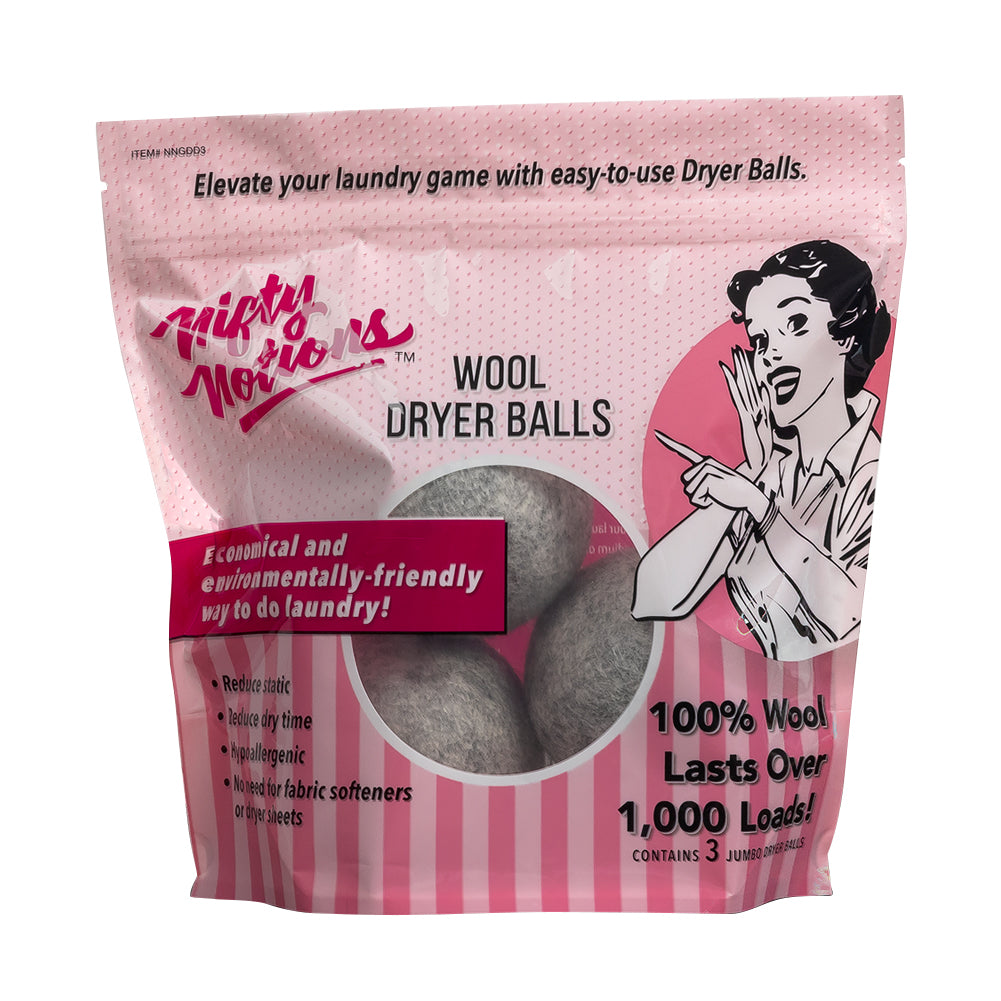 Nifty Notions Gray Wool Dryer Balls - Pack of 3