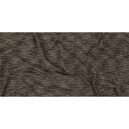 Faux Chainmail Knit - Heathered Black and Gold Full