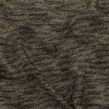 Faux Chainmail Knit - Heathered Black and Gold