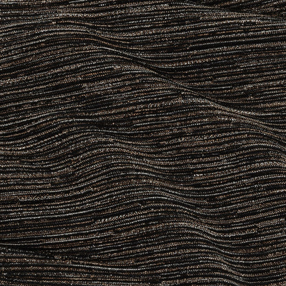 Metallic Plisse - Bronze and Black Full