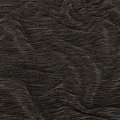 Metallic Plisse - Bronze and Black