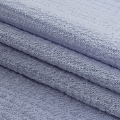 Double Cotton Gauze - Pale Blue - Talamanca Collection Detail
