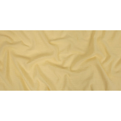 Double Cotton Gauze - Mellow Yellow - Talamanca Collection Folded