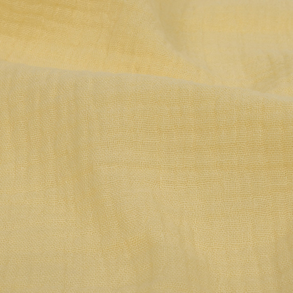 Double Cotton Gauze - Mellow Yellow - Talamanca Collection Full