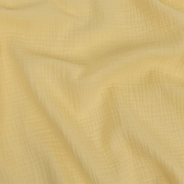 Double Cotton Gauze - Mellow Yellow - Talamanca Collection