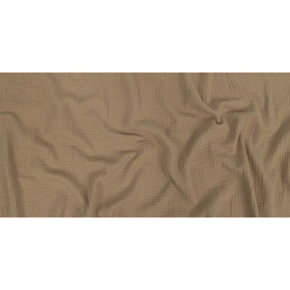 Double Cotton Gauze - Taupe - Talamanca Collection Folded