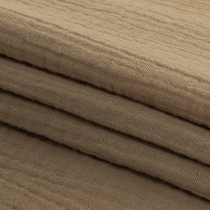 Double Cotton Gauze - Taupe - Talamanca Collection Detail