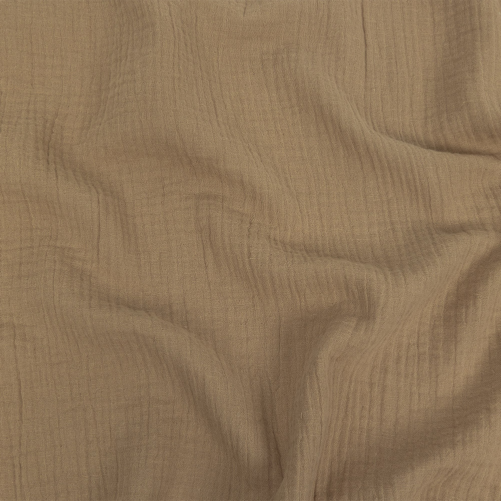 Double Cotton Gauze - Taupe - Talamanca Collection