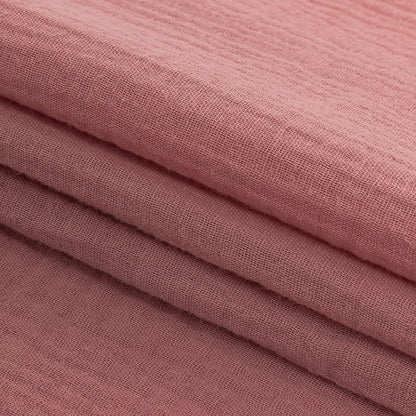 Double Cotton Gauze - Dusty Rose - Talamanca Collection Detail