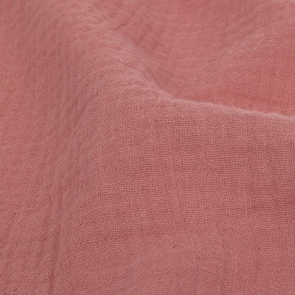 Double Cotton Gauze - Dusty Rose - Talamanca Collection Full
