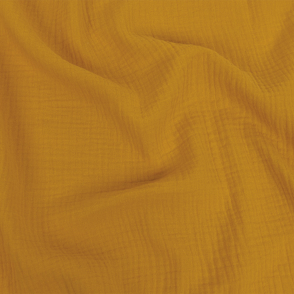 Double Cotton Gauze - Gamboge - Talamanca Collection