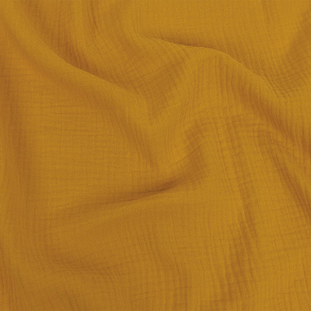 Double Cotton Gauze - Gamboge - Talamanca Collection