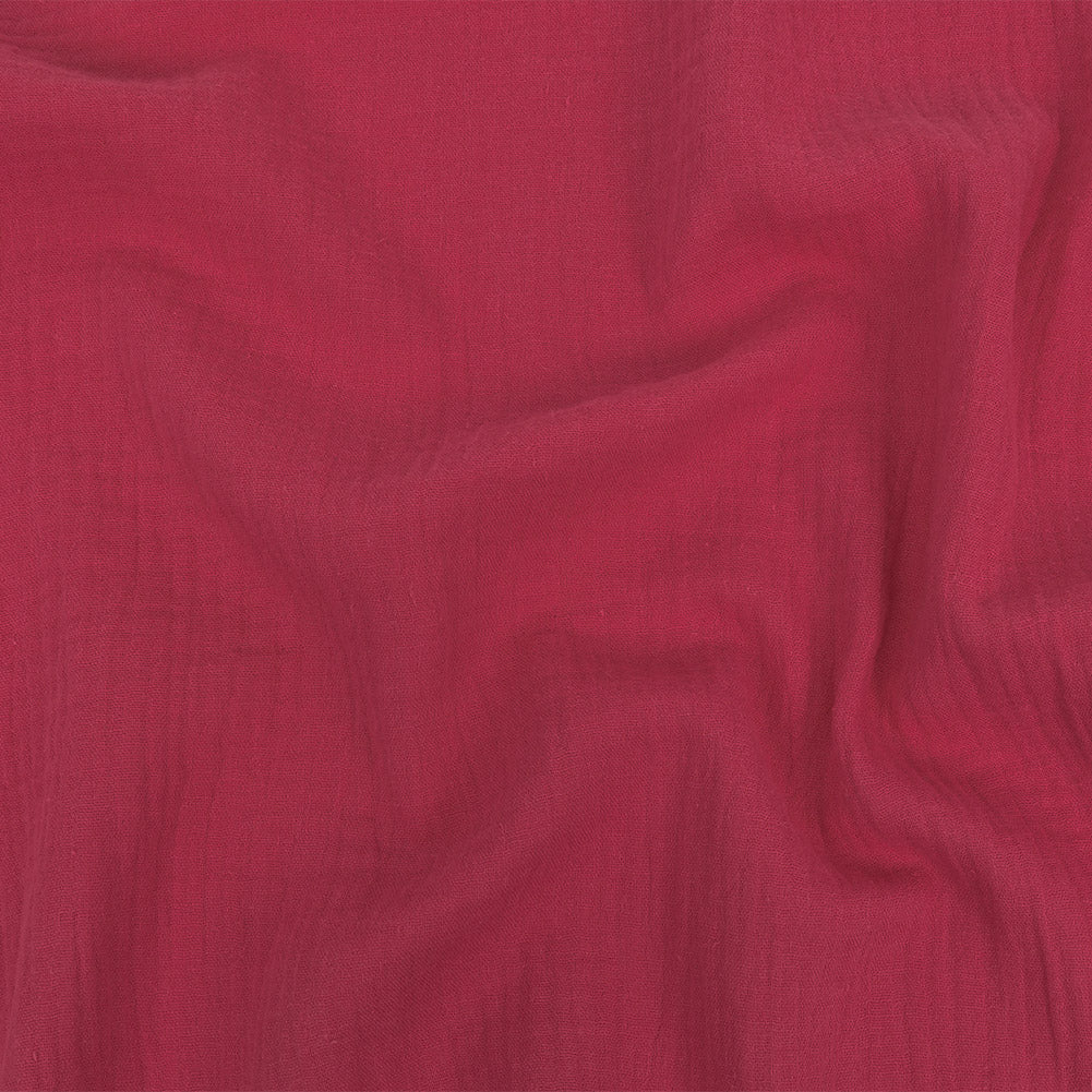 Double Cotton Gauze - Raspberry - Talamanca Collection