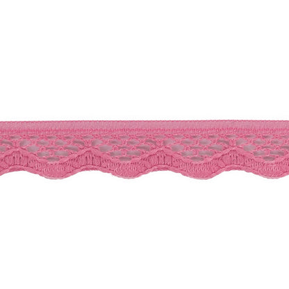 Rosebloom Scalloped Edge Lace Geometric Trimming - 0.5" Detail