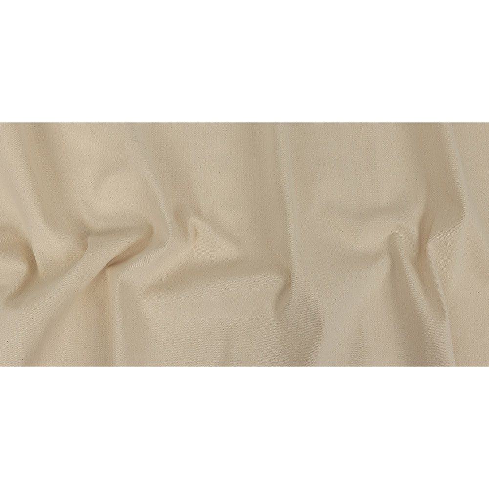 Greige Cotton Denim with Give Full