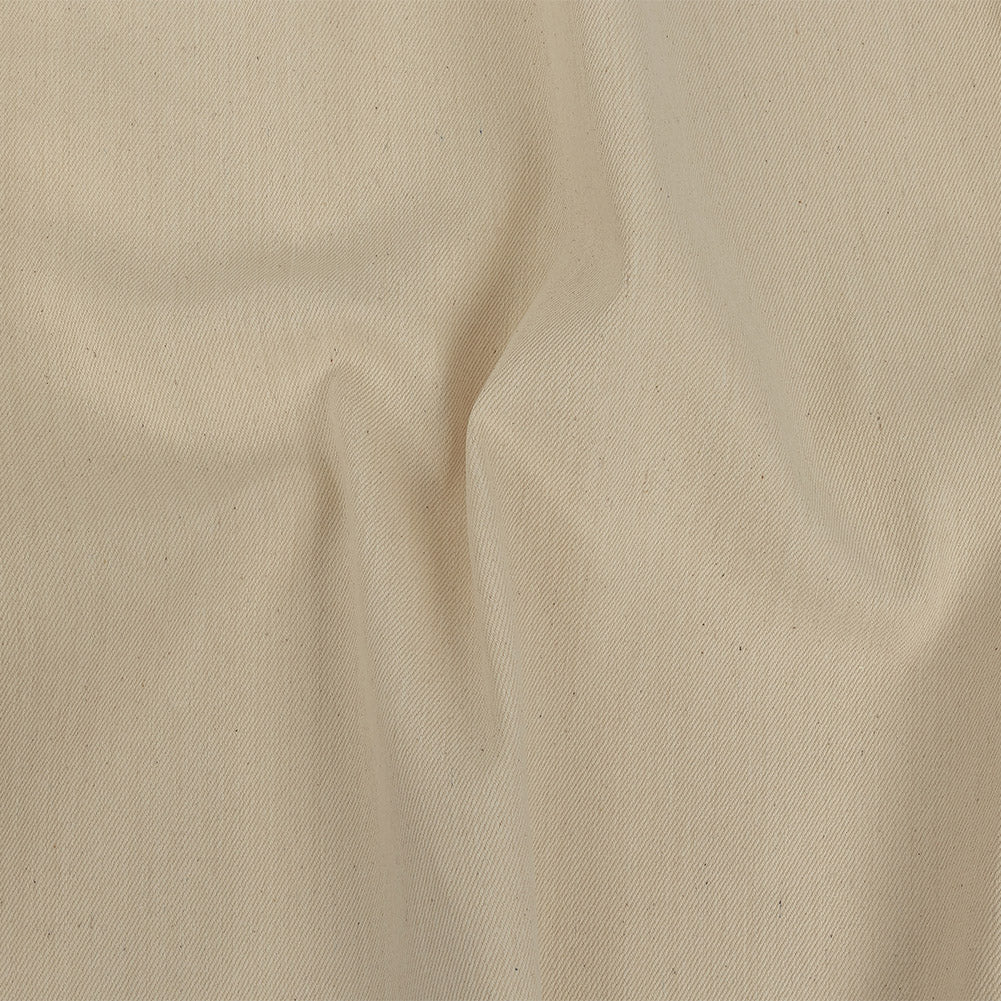 Greige Cotton Denim with Give