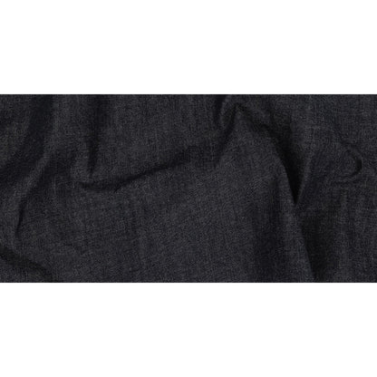 Stiff Heavyweight Blue Graphite Cotton Denim Twill Full