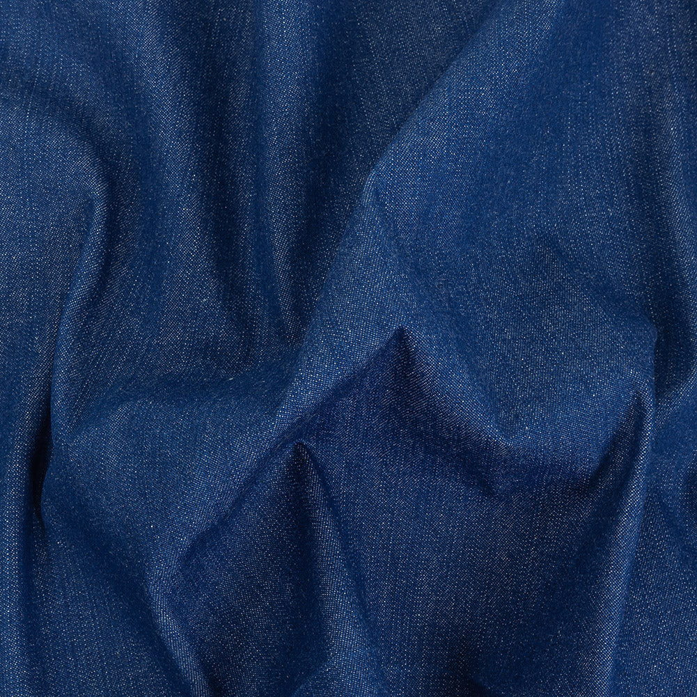Heavyweight Medium Blue Cotton Denim