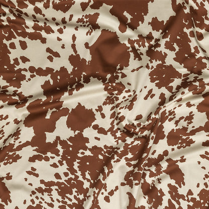 Mood Exclusive Brown Patina Bovine Best Stretch Cotton Sateen