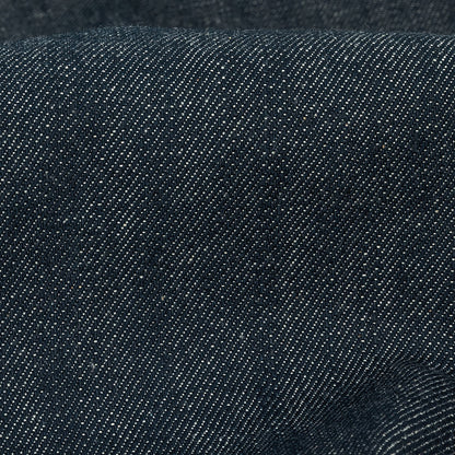 Bright Navy Cotton Denim Twill Detail