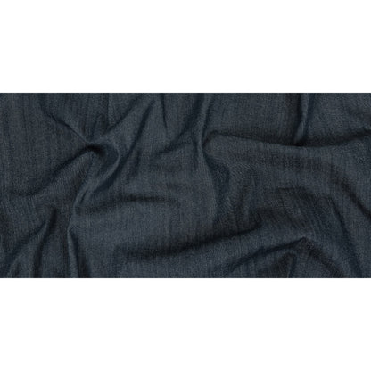 Bright Navy Cotton Denim Twill Full