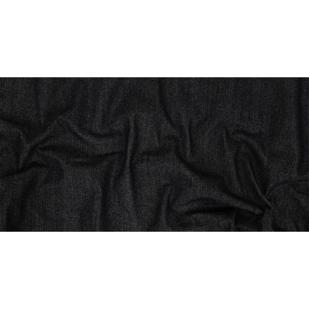 Heavyweight Blue Graphite Cotton Denim Twill Full