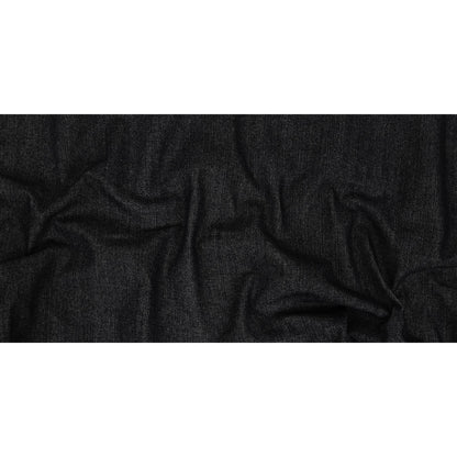 Heavyweight Blue Graphite Cotton Denim Twill Full