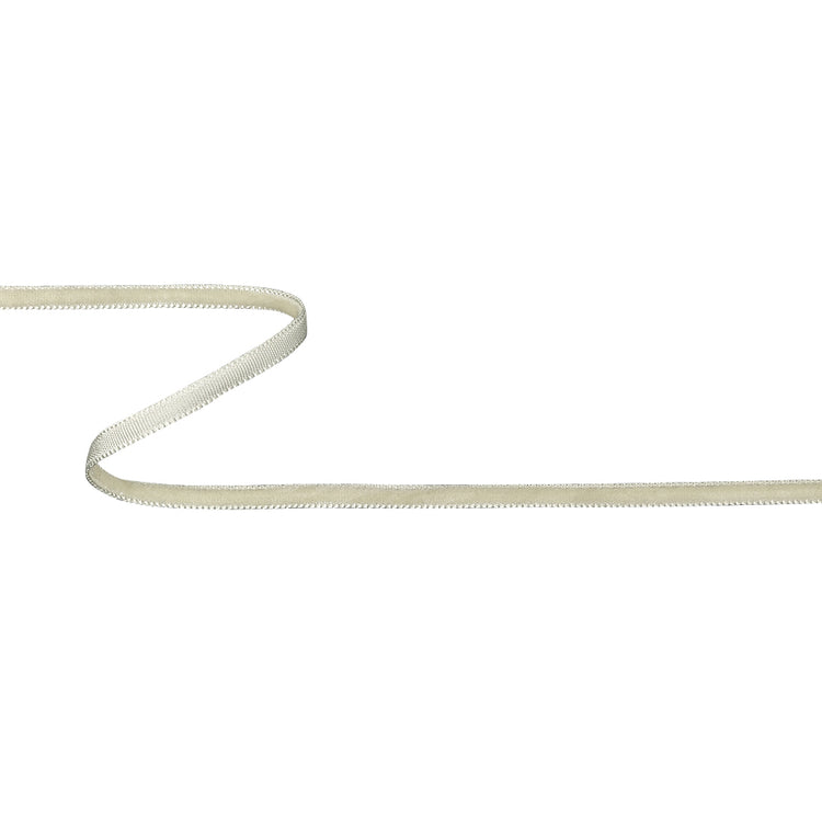 template--25130090922057__main-Egret Single Face Velvet Ribbon - 0.125"