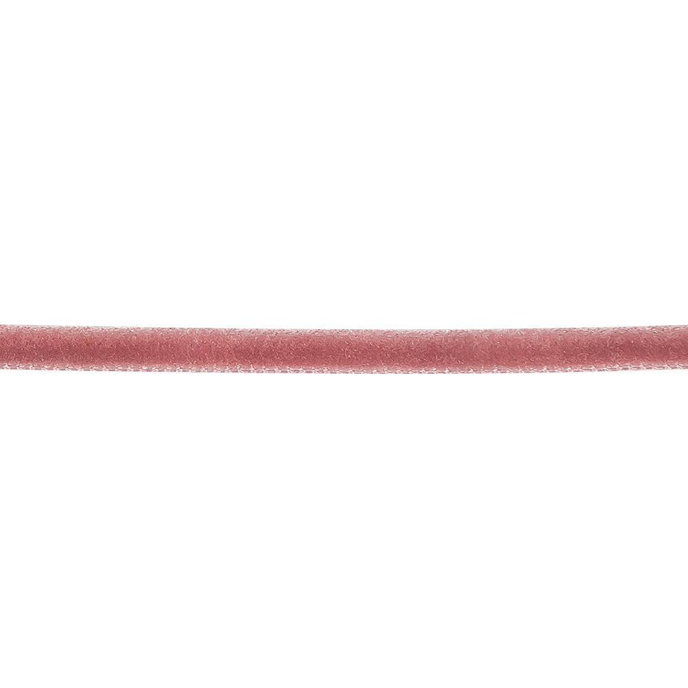 Plentiful Pink Single Face Velvet Ribbon - 0.125" Detail
