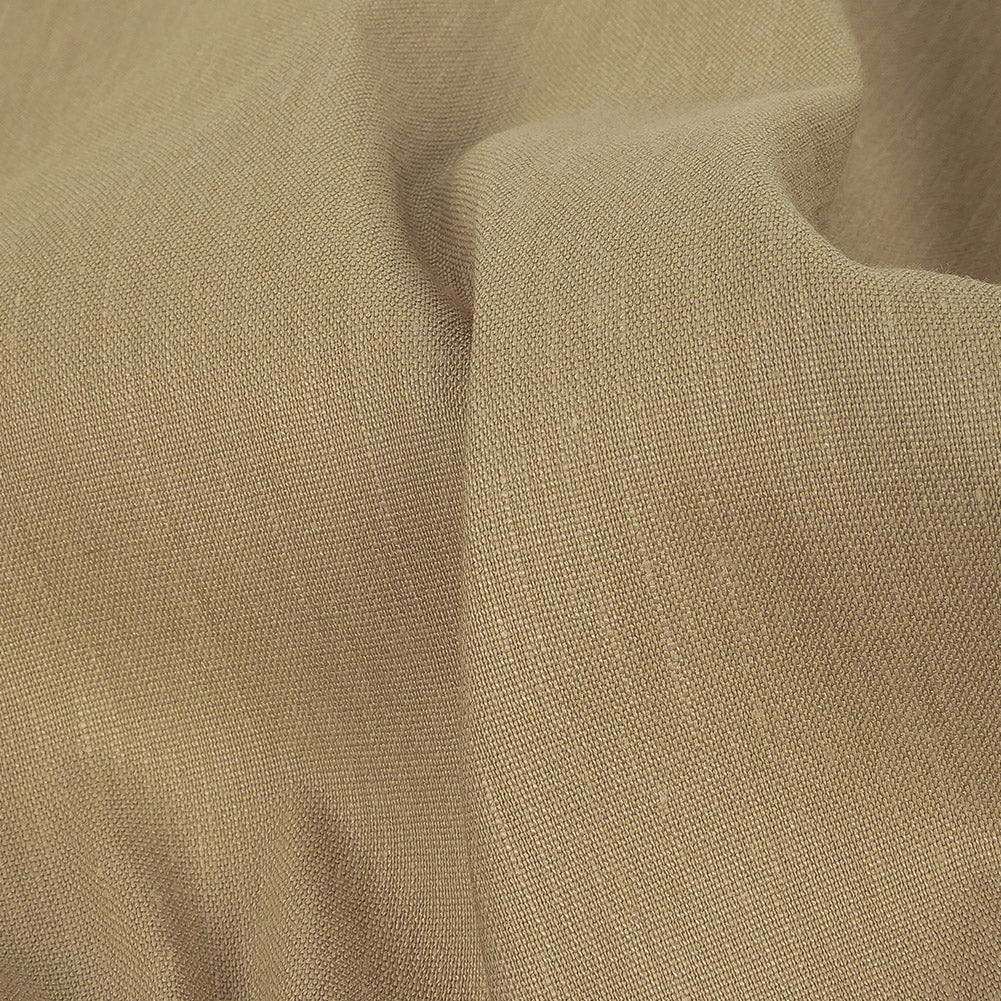 Stretch Linen Woven - Beige - Asturias Collection