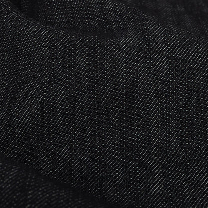 Indigo Cotton Denim Twill Detail