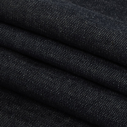 Durable Indigo Cotton Denim Twill Folded
