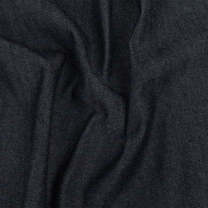 Durable Midnight Indigo Cotton Denim Twill