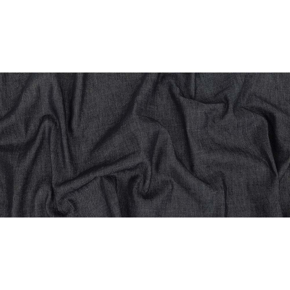 Medium Weight Midnight Navy Cotton Denim Twill Full
