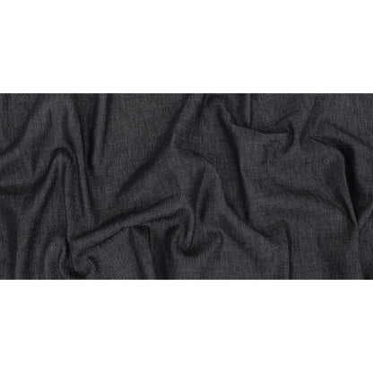 Medium Weight Midnight Navy Cotton Denim Twill Full
