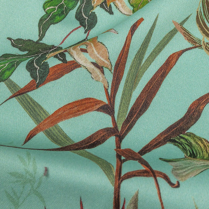 Mood Exclusive Tropical Tumbling Stretch Cotton Sateen Detail