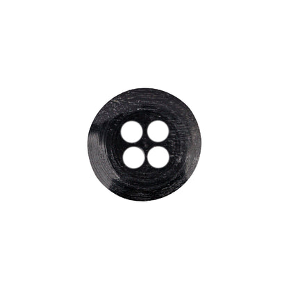 Black Horn Blazer Button - 24L/15mm Detail