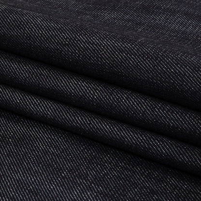 Deep Well Cotton Denim Twill With Give Folded
