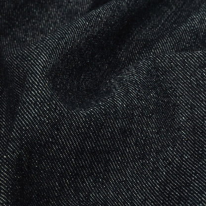 Heavyweight Bright Navy Cotton Denim Twill with Give Detail