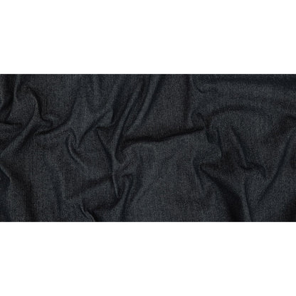 Heavyweight Bright Navy Cotton Denim Twill with Give Full