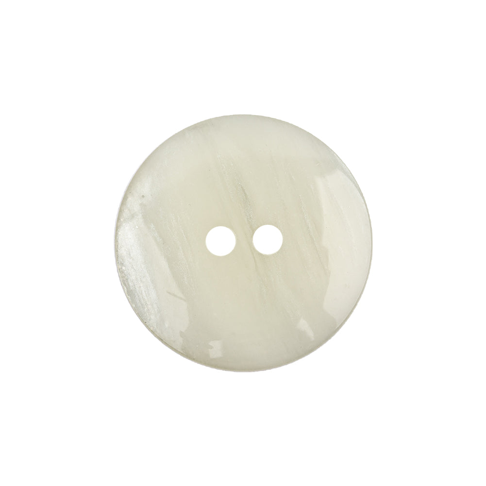 Italian Silver Glitter 2-Hole Translucent Button - 36L/23mm Detail