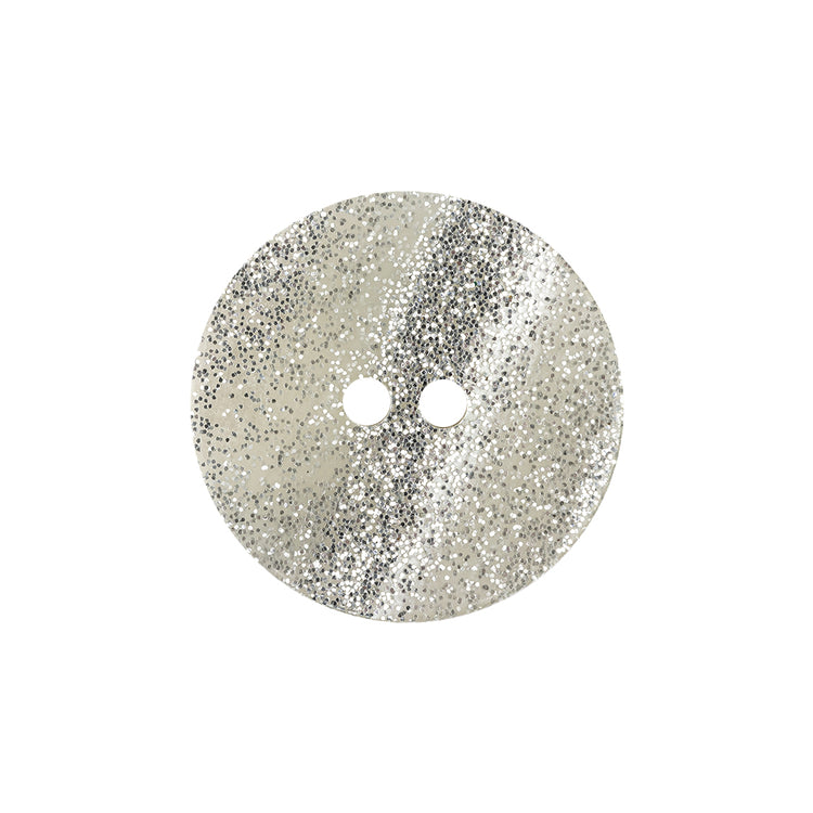 template--25130090922057__main-Italian Silver Glitter 2-Hole Translucent Button - 36L/23mm