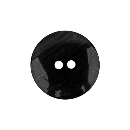 Italian Gold and Black Glitter 2-Hole Button - 36L/23mm Detail