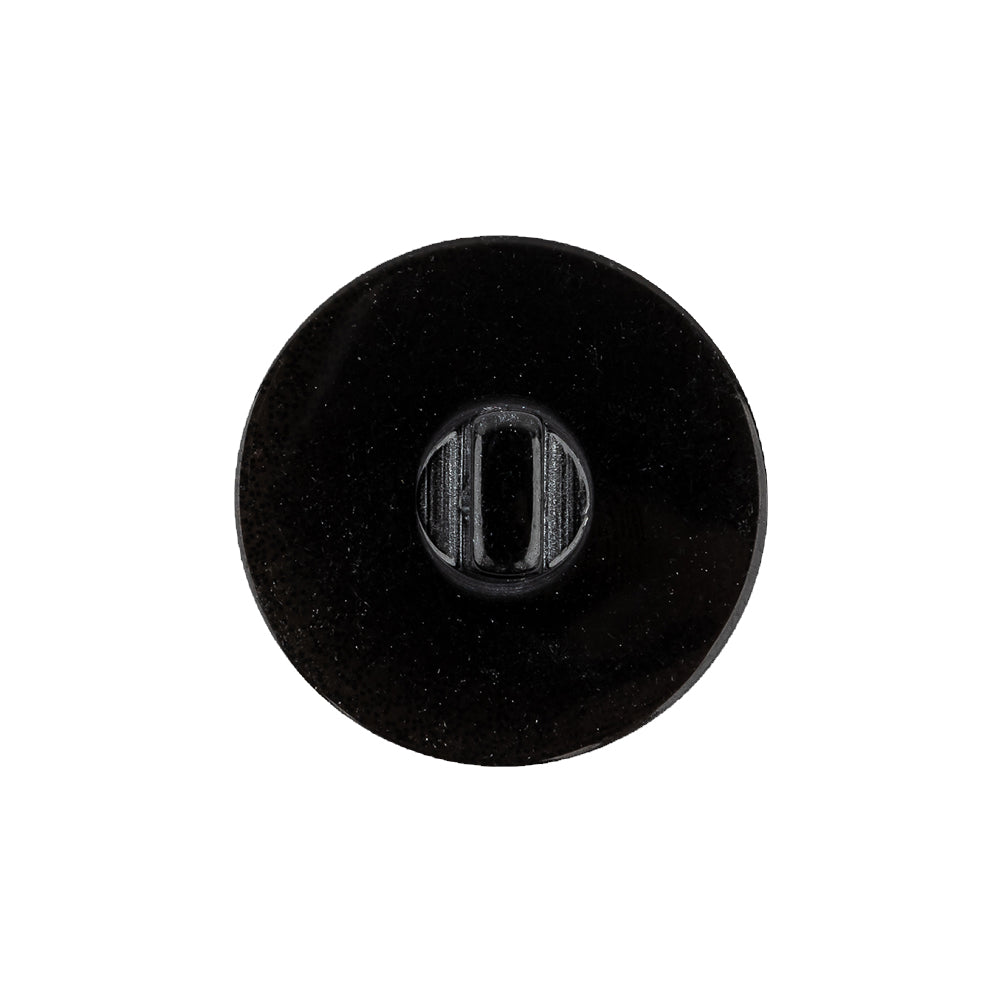 Black Rainbow Glitter Translucent Shank Back Button - 36L/23mm Detail