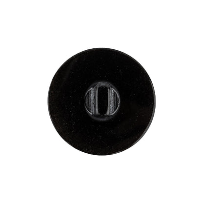 Black Rainbow Glitter Translucent Shank Back Button - 36L/23mm Detail
